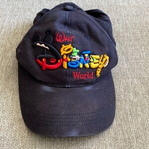 FREE with purchase WALT DISNEY WIRLD baseball ball hat embroidered Mickey Mouse